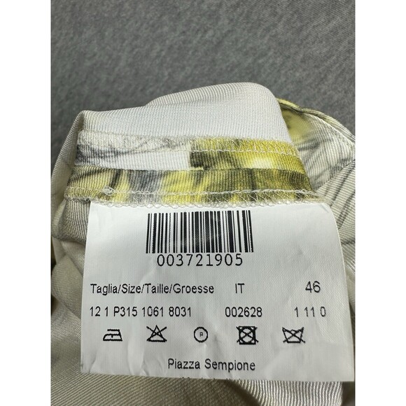 PIAZZA SEMPIONE Audrey Abstract Pants Size IT 46 US 10 AOP All Over Print - Picture 4 of 7